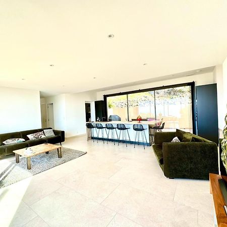 Super Villa Moderne Corbara Vue Mer Buitenkant foto
