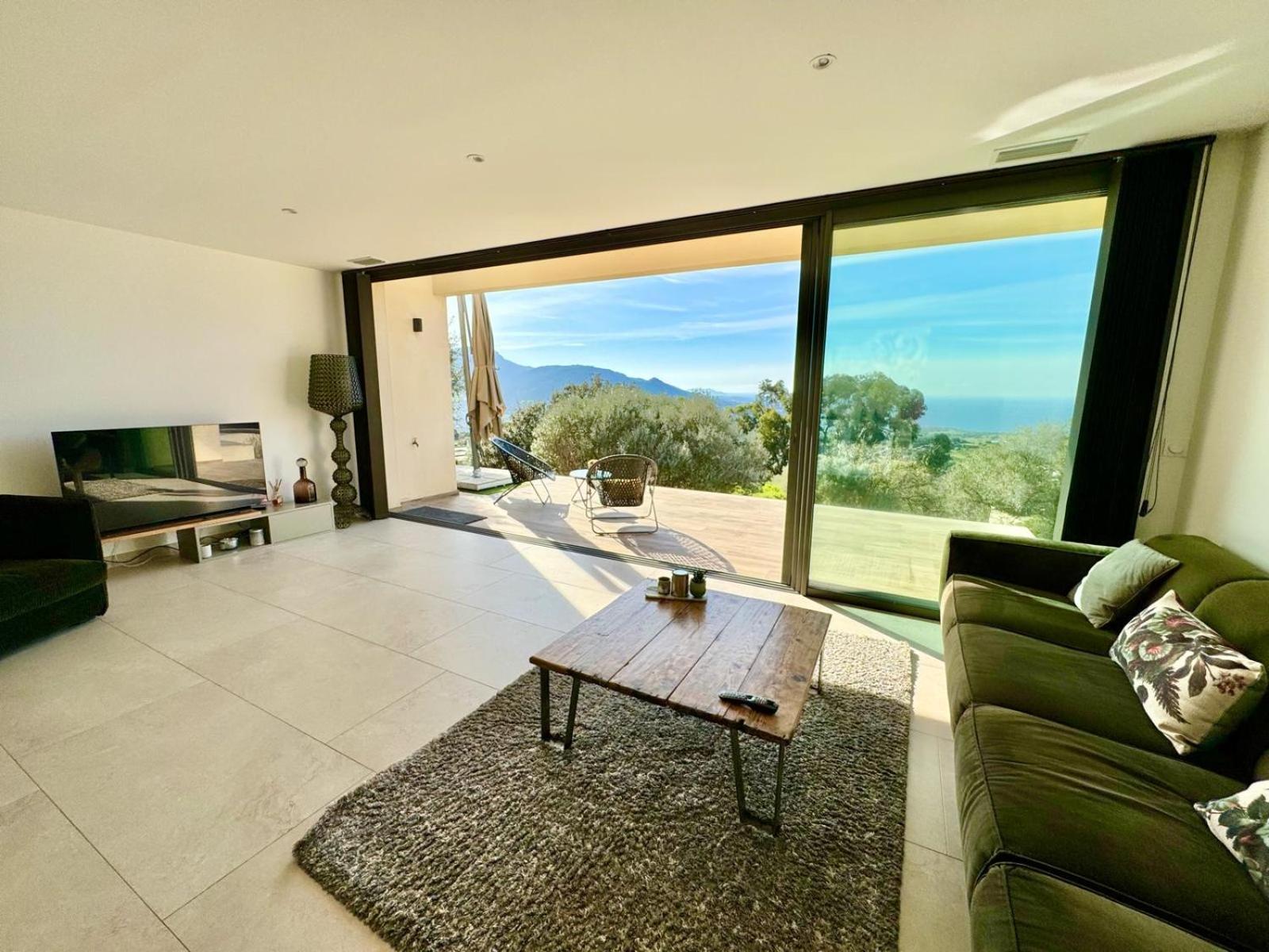 Super Villa Moderne Corbara Vue Mer Buitenkant foto